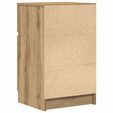 Bedside Cabinet Artisan Oak 39x35x65 cm Engineered Wood 861335