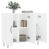 Sideboard White 90x34x80 cm Engineered Wood 828100