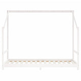 Kids Bed Frame White 2x cm Solid Wood Pine 3200599