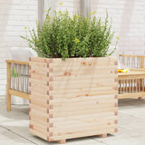 Garden Planter 70x40x72 cm Solid Wood Pine 3282629