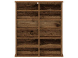 CD Cabinet Old Wood 60 x 17 x 92 cm Engineered Wood 8012742