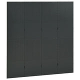 4-Panel Room Divider Anthracite 160x180 cm Steel 335900