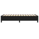 Box Spring Bed Frame Black Single Fabric 3121198