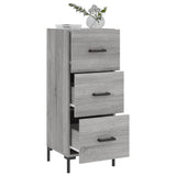 Sideboard Grey Sonoma 34.5x34x90 cm Engineered Wood 828610