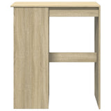 Bar Table with Racks Sonoma Oak 90x47.5x103.5 cm Engineered Wood 854339