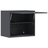 Wall Cabinet for Garage with Gas-lift Door Anthracite 883270