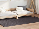 Area Rugs Rectangular SIROLO Anthracite 170 x 120 cm Polyester 42022780