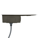 Handmade Kitchen Sink Black Stainless Steel 145086