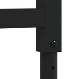Adjustable Work Bench Frames 2 pcs Metal 55x cm Black 147931