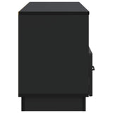 TV Cabinet with Drawer Black 102 x 34.5 x 47 cm Engineered Wood 895366
