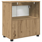 Bathroom Cabinet with Storage Artisan Oak 61 x 35 x 64 cm 883293