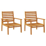 4 Piece Garden Lounge Set Solid Wood Acacia 3211794