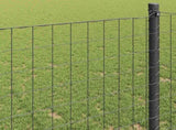 Euro Fence Grey 1 x 10 m PVC-coated iron 42004485