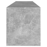 TV Cabinet Concrete Grey 120x30x40.5 cm Engineered Wood 809579