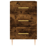 Bedside Cabinet Smoked Oak 40x40x66 cm Engineered Wood 827649