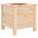 ZNTS Garden Planter 40x40x39 cm Solid Wood Pine 825247