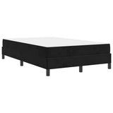 Box Spring Bed with Mattress Black 120 x 210 cm Fabric 3398739