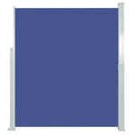 Retractable Side Awning 160 x 500 cm Blue 45462