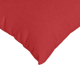 Sofa Pillows 2 pcs Red 80 x 80 cm Fabric 42014052