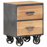 Bedside Cabinet 40x30x51 cm Solid Reclaimed Wood 323513