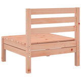 Garden Sofa Set of 2 Natural Wood Solid Douglas wood 838003