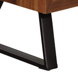Drawer Cabinet Honey Brown 70x35x70 cm Solid Wood Acacia 358185