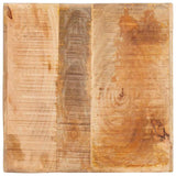 End Table with Shelf Brown 40 x 40 x 49 cm Solid Mango Wood 4104553