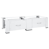Washing machine pedestals White Steel 51195