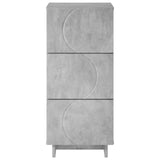 Sideboard Concrete Grey 33.5 x 34.5 x 75 cm Engineered Wood 8011516