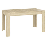 ZNTS Dining Table Sonoma Oak 140x74.5x76 cm Engineered Wood 804205