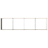 Raised Garden Bed Natural 320 x 80 x 55 cm cold-rolled steel 8006417