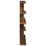 Wall Shelving Unit Brown 102 x 20 x 130 cm Engineered Wood 8012058