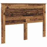 Headboard with Headboard Old Wood 150 cm Engineered Wood 887447