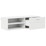 Wooden Cabinet White 100.5 x 39 x 30 cm Engineered Wood 880241