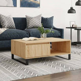 Coffee Table Sonoma Oak 90x60x35 cm Engineered Wood 827071