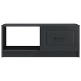 Coffee Table Black 90 x 50 x 37 cm Engineered Wood 895876