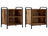 Bedside Cabinet 2 pcs Old Wood 40 x 30 x 60 cm Engineered Wood 8013515