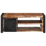 Coffee Table Multicolour 90x50x36 cm Solid Wood Reclaimed 4013554