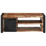 Coffee Table Multicolour 90x50x36 cm Solid Wood Reclaimed 4013554