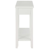 Console Table White 110x35x80 cm Wood 249900