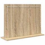 Vanity Mirror Rectangular Sonoma Oak 60 x 45 x 18 cm 868311