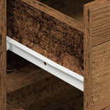 Sideboard with Drawer Old Wood 120 x 36 x 69 cm Engineered Wood 3333863