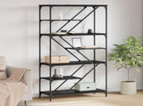 Bookshelf Black Oak 91 x 36 x 176 cm Engineered Wood 882780