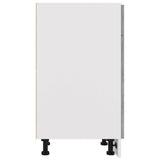Drawer Bottom Cabinet Concrete Grey 40x46x81.5 cm Engineered Wood 801216
