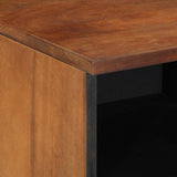 TV Cabinet Honey Brown 100 x 33 x 46 cm Solid Mango Wood 4018754