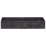 Sink Black 38x24x6.5 cm Marble 149187