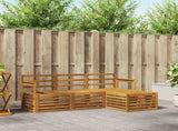 Outdoor Sofa Set 4 pcs Natural 3374594