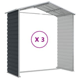 Garden Shed Anthracite 191x300x198 cm Galvanised Steel 3188255