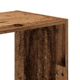 Bookcase Old Wood 102x32x102 cm Engineered Wood 852823
