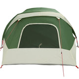Family Tent Cabin 6-Person Green Waterproof 4100667